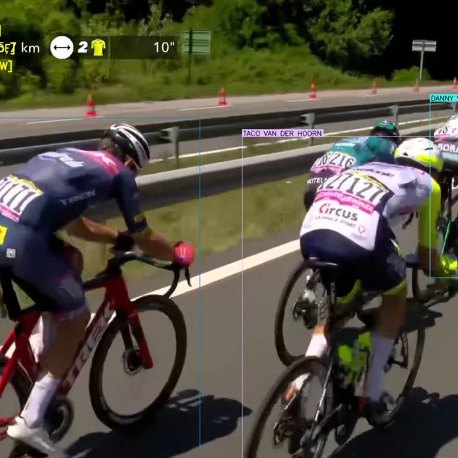 Rider and Team Detection in Tour De France Races Using Computer Vision